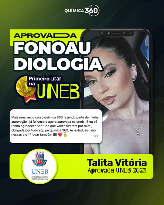 Aprovada - Talita Vitória (UNEB)